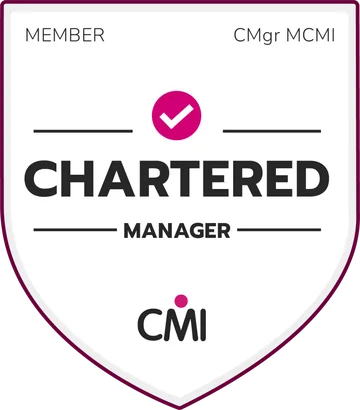 Chartered Manager CMgr MCMI badge